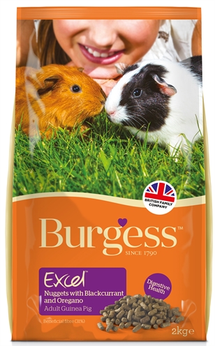 Burgess excel guinea pig blackcurrant&oregano caviavoer