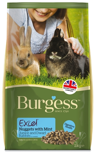 Burgess excel rabbit junior&dwergkonijn