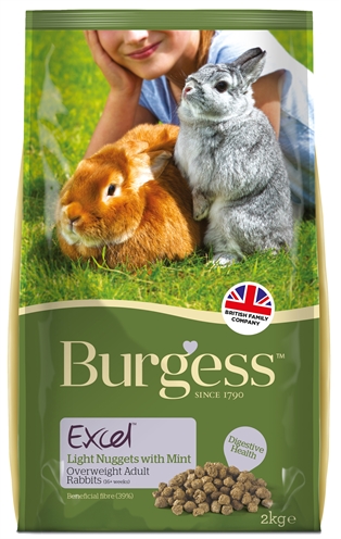 Burgess excel rabbit light konijnenvoer