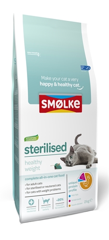 Smolke Cat Sterilised Weight Control 2 Kg
