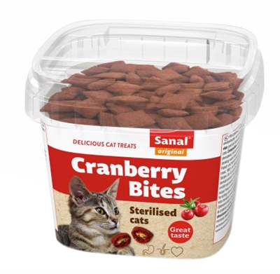 Sanal cat cranberry&chickenbites cup