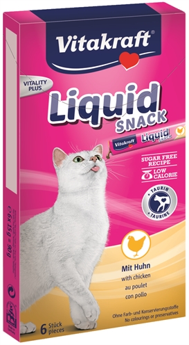 Vitakraft cat liquid snack kip&taurine