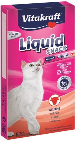 Vitakraft cat liquid snack rund&inuline