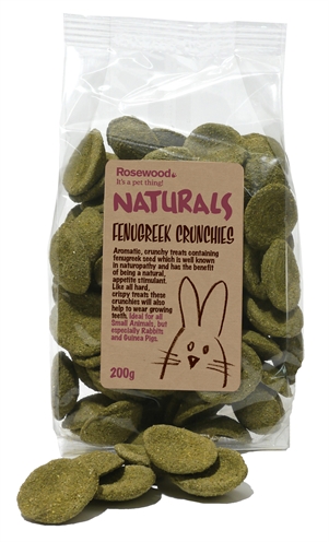 Rosewood naturals fenegriek crunchies