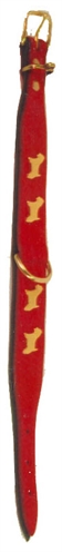 Westie halsband rood product afbeelding
