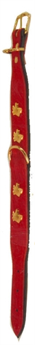 Halsband jack russel rood product afbeelding