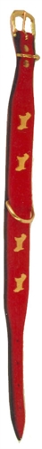 Westie halsband rood product afbeelding