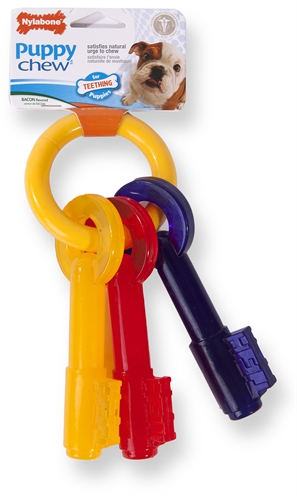 Nylabone durable chew puppy bijtsleutels product afbeelding