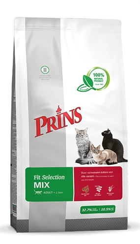 Prins Kattenvoeding Mix 10Kg