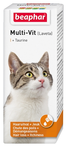 Beaphar multivit laveta kat met taurine product afbeelding