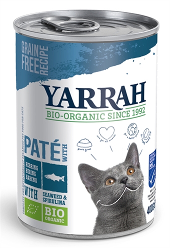 Yarrah Cat Blik Pate Vis12x400 Gr