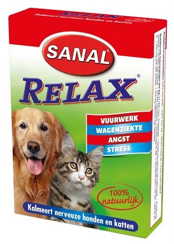 Sanal dog/cat relax kalmeringstablet product afbeelding