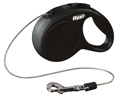 Flexi rollijn classic cord zwart product afbeelding