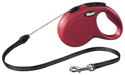Flexi rollijn classic cord rood product afbeelding