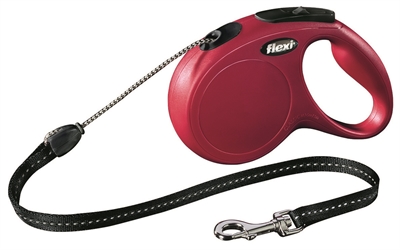 Flexi rollijn classic cord rood product afbeelding