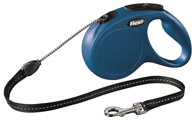 Flexi rollijn classic cord blauw product afbeelding