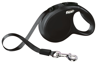 Flexi rollijn classic tape zwart product afbeelding