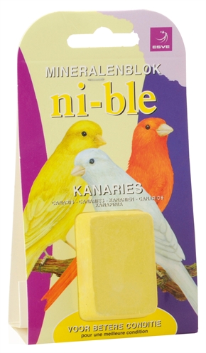 Esve Nible Mineralenblok Kanarie Geel 1 St