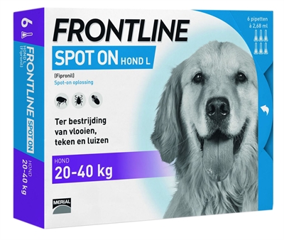 Frontline hond spot on large product afbeelding