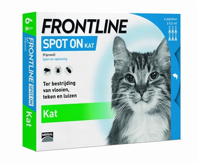 Frontline kat spot on product afbeelding