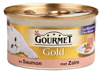 Gourmet Gold Mousse Zalm 24x85 Gr