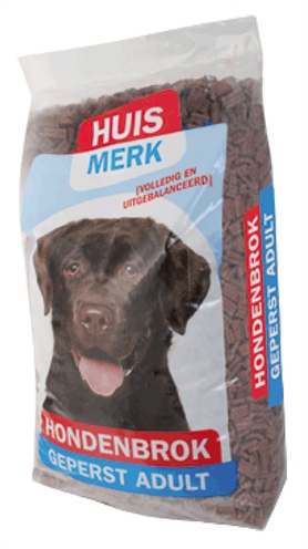 Huismerk Hondenbrok Geperst Adult 20 kg