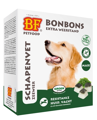 Biofood schapenvet maxi bonbons zeewier product afbeelding
