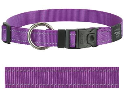 Rogz for Dogs Lumberjack Hondenhalsband Verstelbaar Paars 73 x 2,5 cm product afbeelding