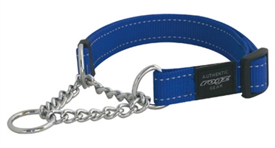 Rogz for Dogs  Lumberjack Choker Verstelbaar Blauw 73 x 2,5 cm product afbeelding