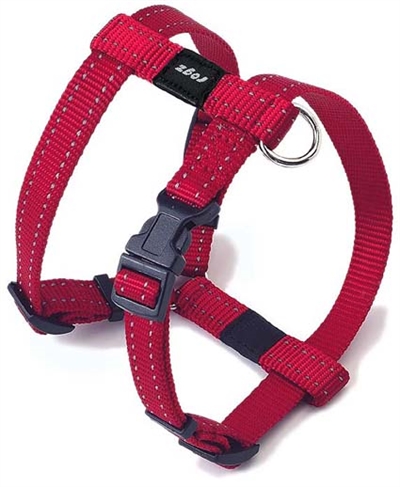 Rogz for Dogs Snake Hondentuig Verstelbaar Rood 52 x 1,6 cm product afbeelding