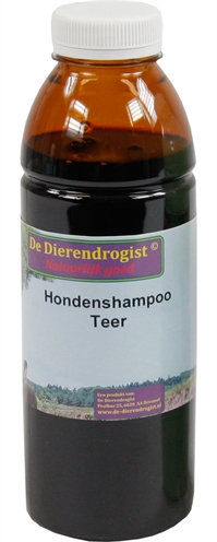 Dierendrogist teershampoo hond product afbeelding