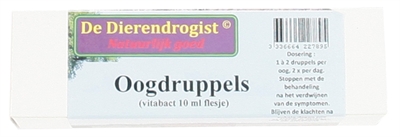 Dierendrogist oogdruppels product afbeelding