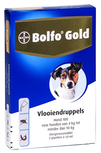 Bolfo Gold Hond Vlooiendruppels 4-10 Kg product afbeelding
