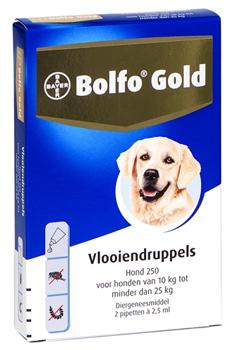 Bolfo Gold Hond vlooiendruppels 10-25 Kg product afbeelding