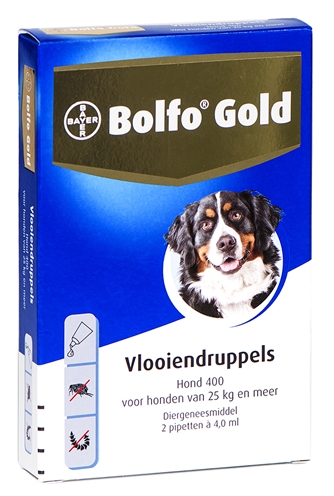 Bolfo Gold Hond Vlooiendruppels +25 Kg product afbeelding