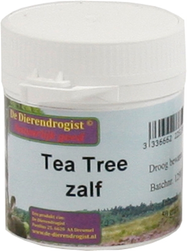 Dierendrogist tea tree zalf product afbeelding