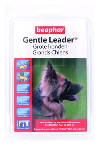 Beaphar Gentle leader Verstelbaar Zwart Maat L product afbeelding
