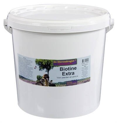 Dierendrogist biotine poeder+kruiden paard product afbeelding