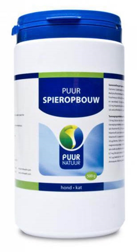 Puur spieropbouw hond&kat product afbeelding