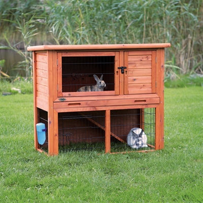 Trixie natura konijnenhok met ren bruin product afbeelding