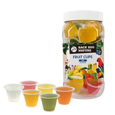 Zoofaria Fruitkuipje Mix Papegaai 24 St