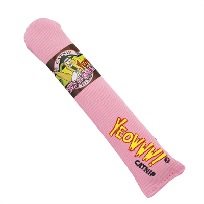 Yeowww sigaar met catnip roze product afbeelding