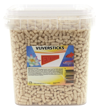 Excellent Vijversticks 2.5 Ltr