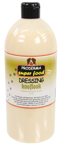 Proderma vloeibaar schapenvet dressing knoflook product afbeelding