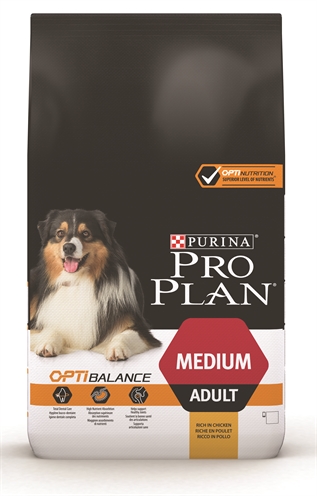 Pro Plan Dog Adult Medium Kip/rijst 14 Kg product afbeelding