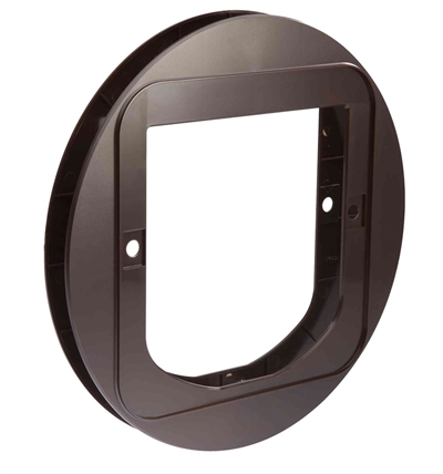 Sureflap adapter voor kattenluik bruin product afbeelding