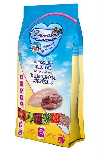 Renske Super Premium Puppy Kip / Lam 2 Kg