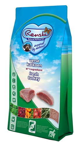 Renske Super Premium Senior Kalkoen Graanvrij 2Kg product afbeelding