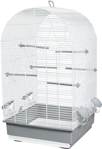 Voltrega vogelkooi 601 wit / grijs product afbeelding