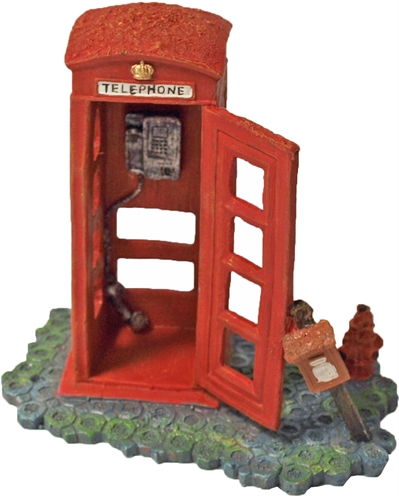 Decoratie telefooncel rood product afbeelding